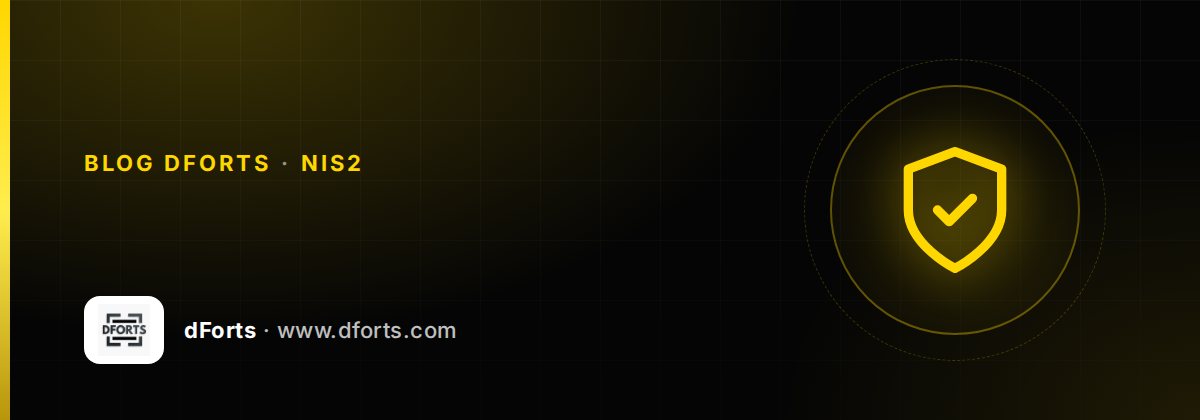 Cover: shield icon on a black and gold background, NIS2 and Microsoft 365
